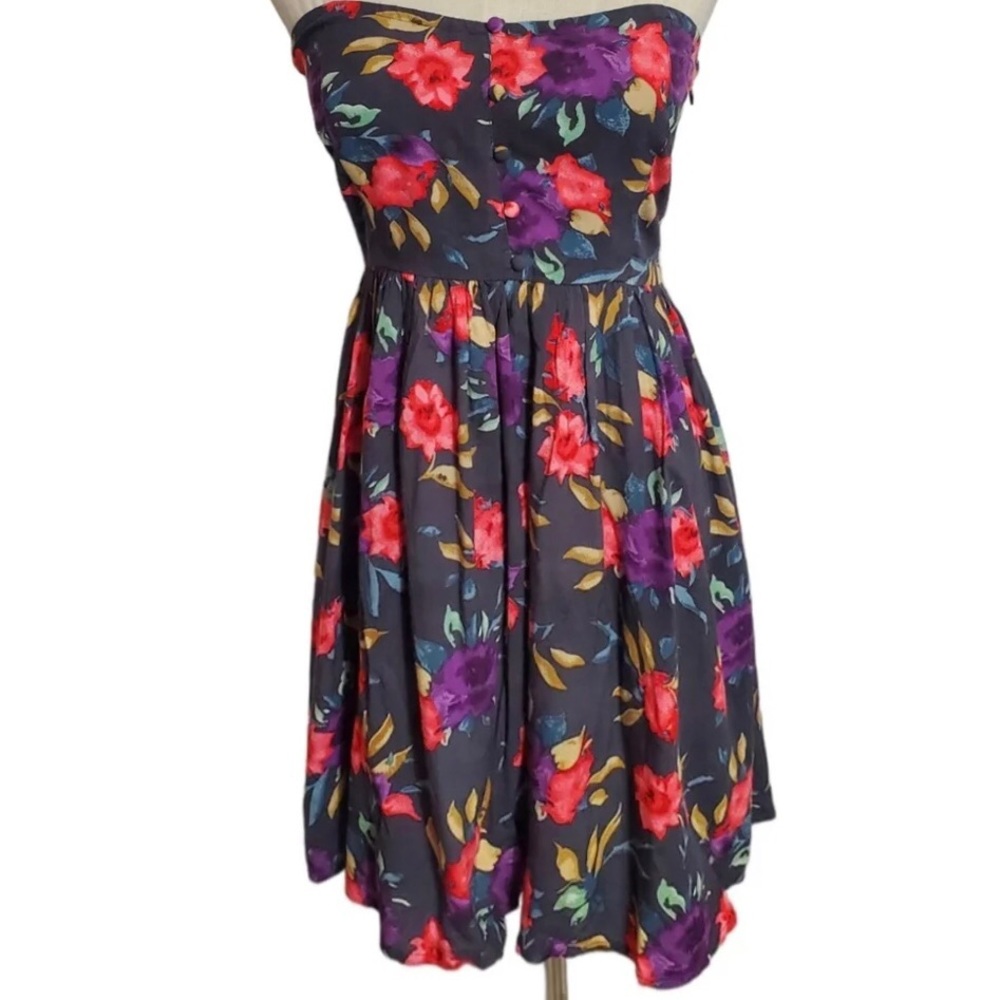 O'Neil Strapless Dress Floral Size 5